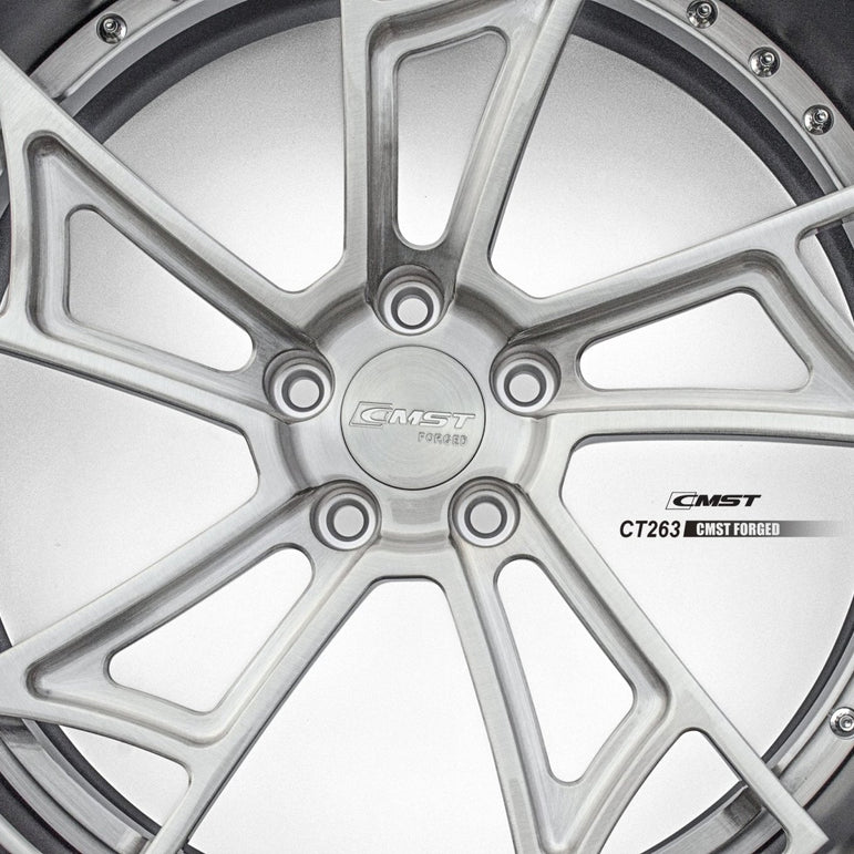 CMST 2-Piece Custom Forged Wheels CT263 Aftermarket Carbon Fiber Part / Bodykit - Robot Bodykits