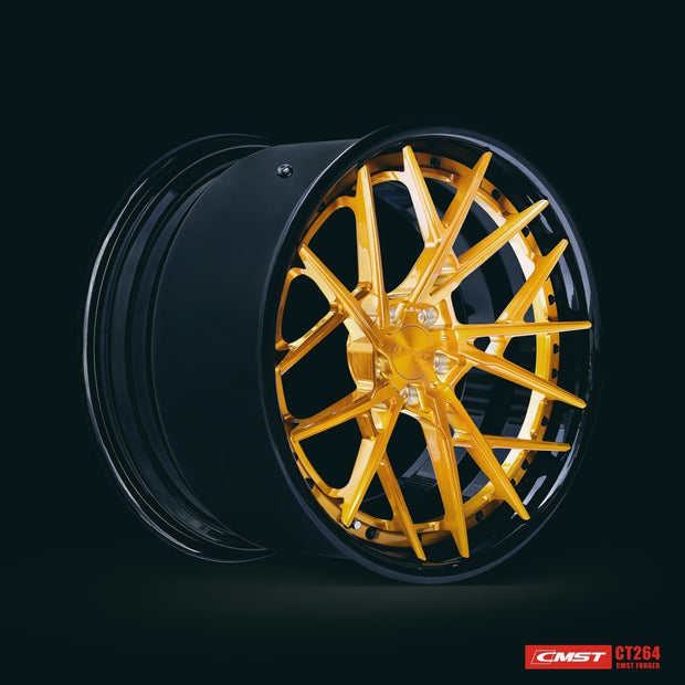 CMST 2-Piece Custom Forged Wheels CT264 Aftermarket Carbon Fiber Part / Bodykit - Robot Bodykits