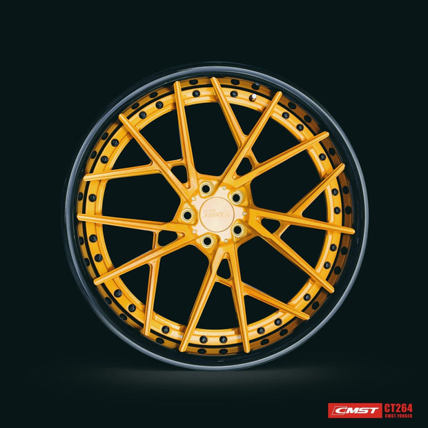 CMST 2-Piece Custom Forged Wheels CT264 Aftermarket Carbon Fiber Part / Bodykit - Robot Bodykits