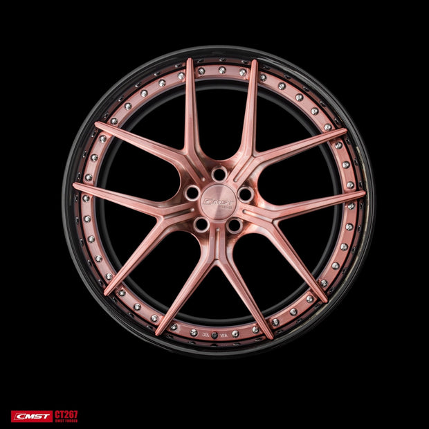 CMST 2-Piece Custom Forged Wheels CT267 Aftermarket Carbon Fiber Part / Bodykit - Robot Bodykits