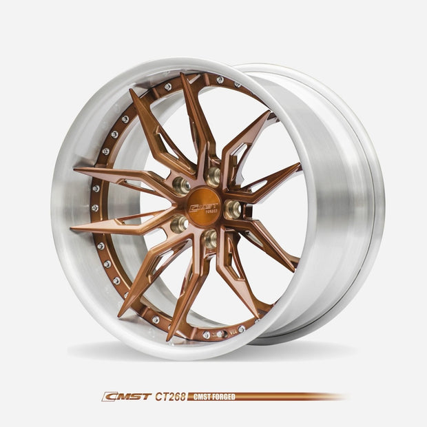 CMST 2-Piece Custom Forged Wheels CT268 Aftermarket Carbon Fiber Part / Bodykit - Robot Bodykits