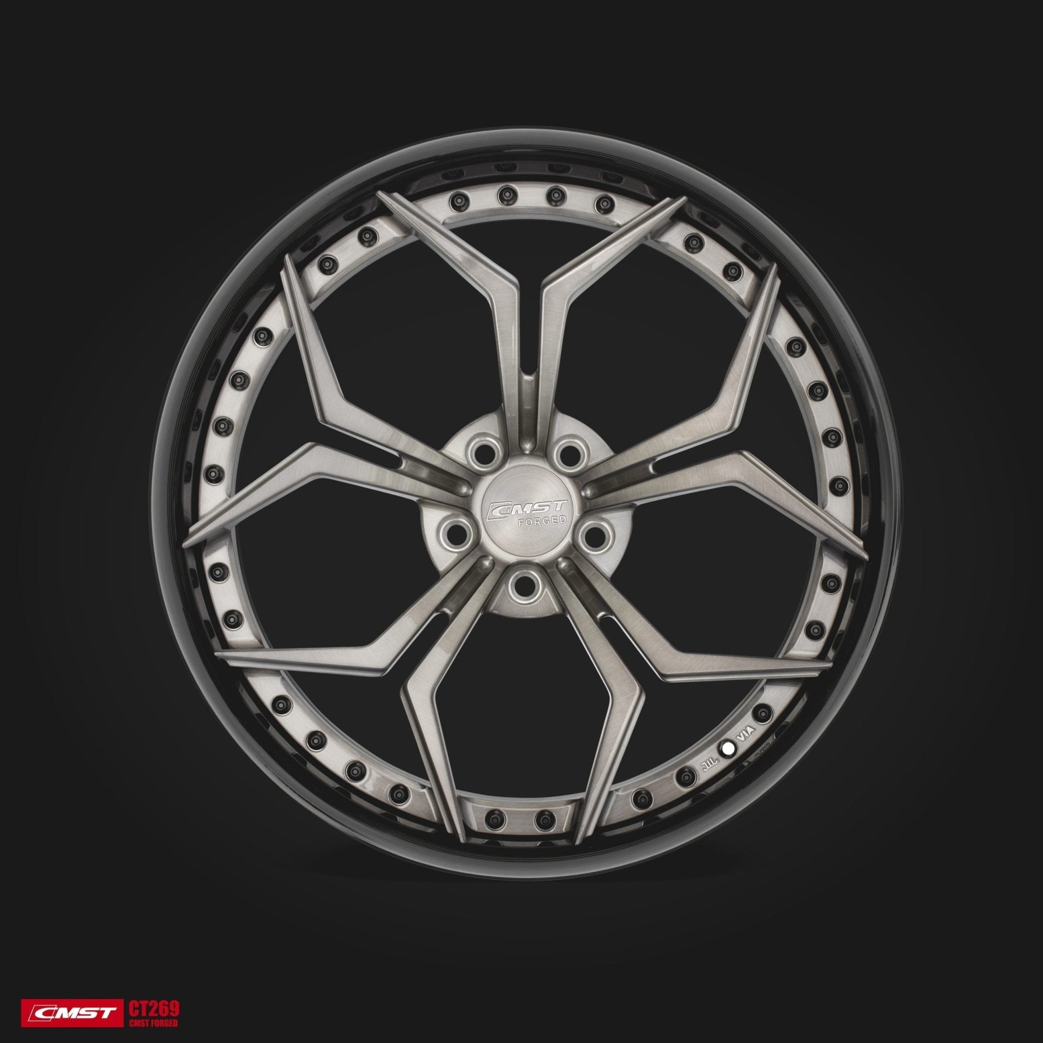 CMST 2-Piece Custom Forged Wheels CT269 Aftermarket Carbon Fiber Part / Bodykit - Robot Bodykits