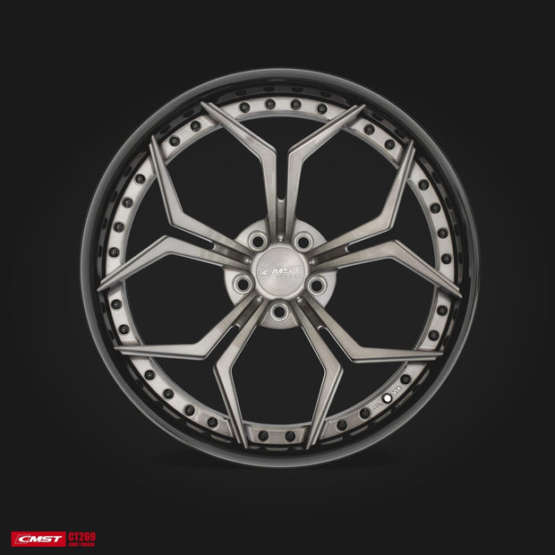 CMST 2-Piece Custom Forged Wheels CT269 Aftermarket Carbon Fiber Part / Bodykit - Robot Bodykits