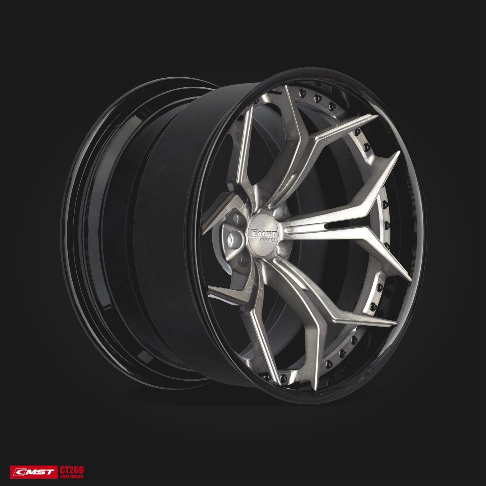 CMST 2-Piece Custom Forged Wheels CT269 Aftermarket Carbon Fiber Part / Bodykit - Robot Bodykits