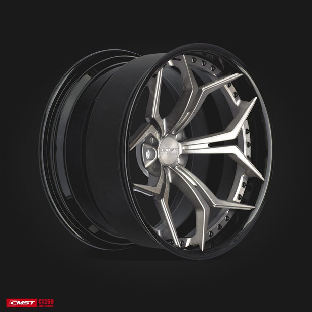 CMST 2-Piece Custom Forged Wheels CT269 Aftermarket Carbon Fiber Part / Bodykit - Robot Bodykits