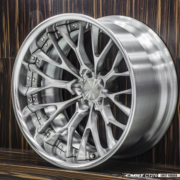 CMST 2-Piece Custom Forged Wheels CT270 Aftermarket Carbon Fiber Part / Bodykit - Robot Bodykits