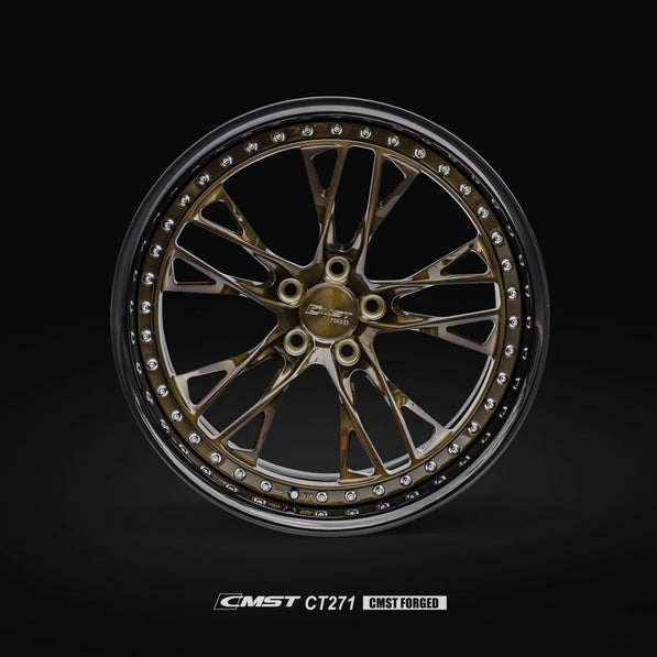CMST 2-Piece Custom Forged Wheels CT271 Aftermarket Carbon Fiber Part / Bodykit - Robot Bodykits