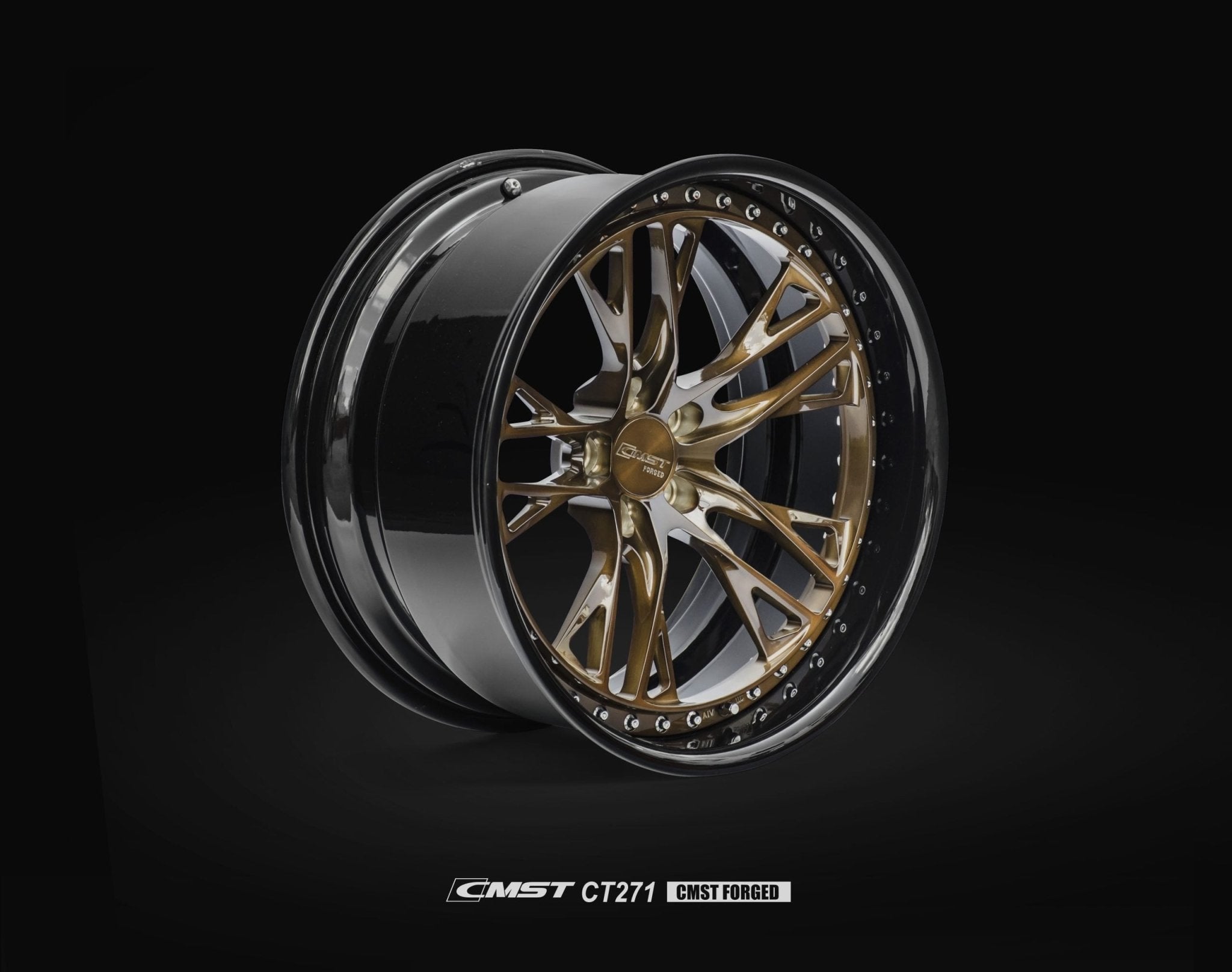 CMST 2-Piece Custom Forged Wheels CT271 Aftermarket Carbon Fiber Part / Bodykit - Robot Bodykits
