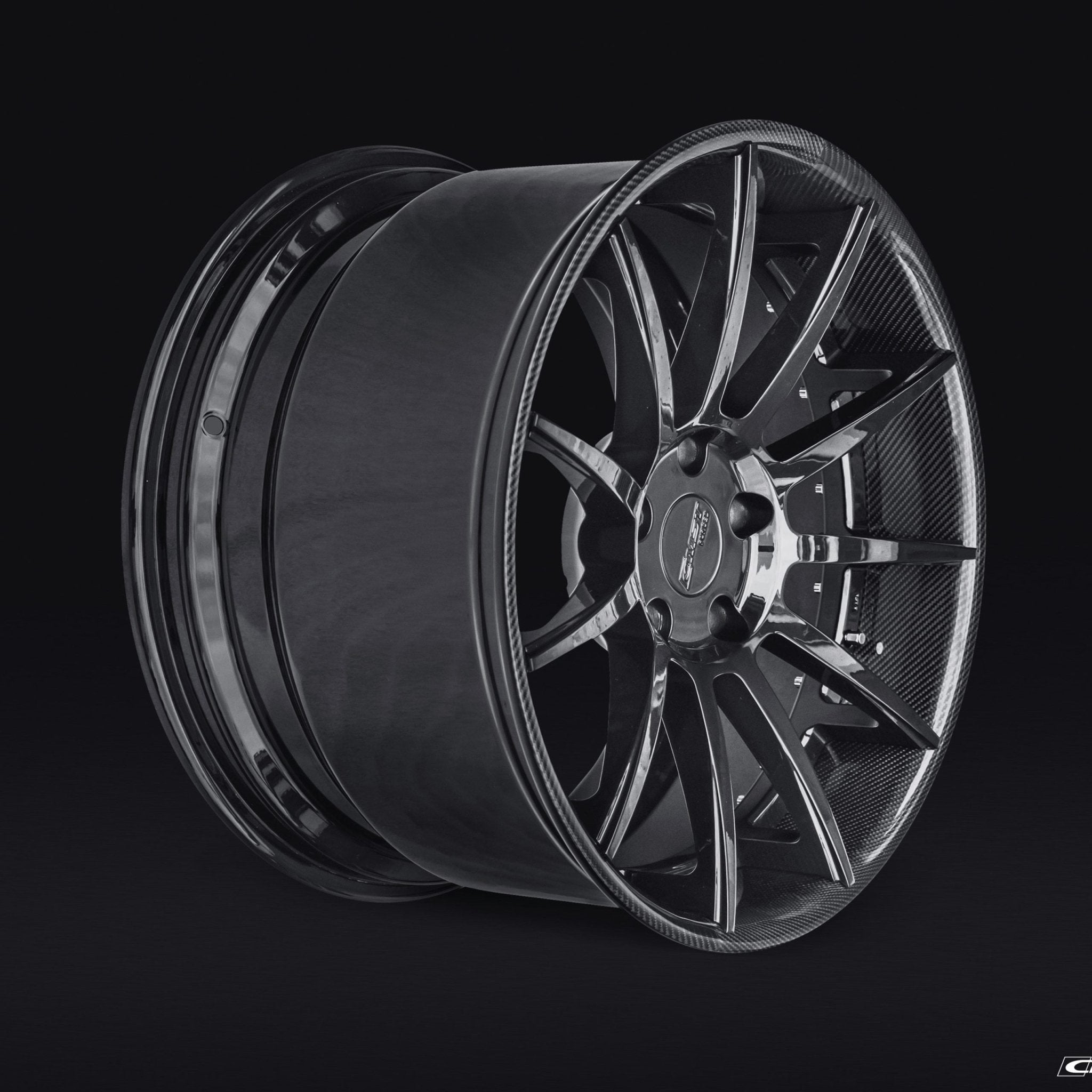 CMST 2-Piece Custom Forged Wheels CT272 Aftermarket Carbon Fiber Part / Bodykit - Robot Bodykits