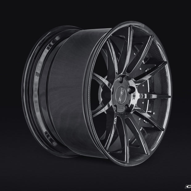 CMST 2-Piece Custom Forged Wheels CT272 Aftermarket Carbon Fiber Part / Bodykit - Robot Bodykits