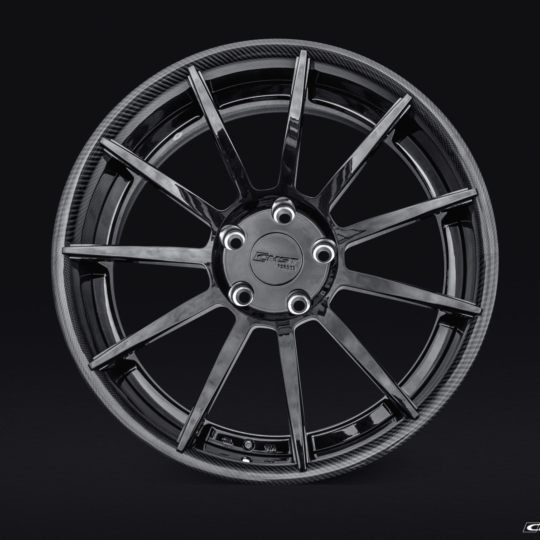 CMST 2-Piece Custom Forged Wheels CT272 Aftermarket Carbon Fiber Part / Bodykit - Robot Bodykits