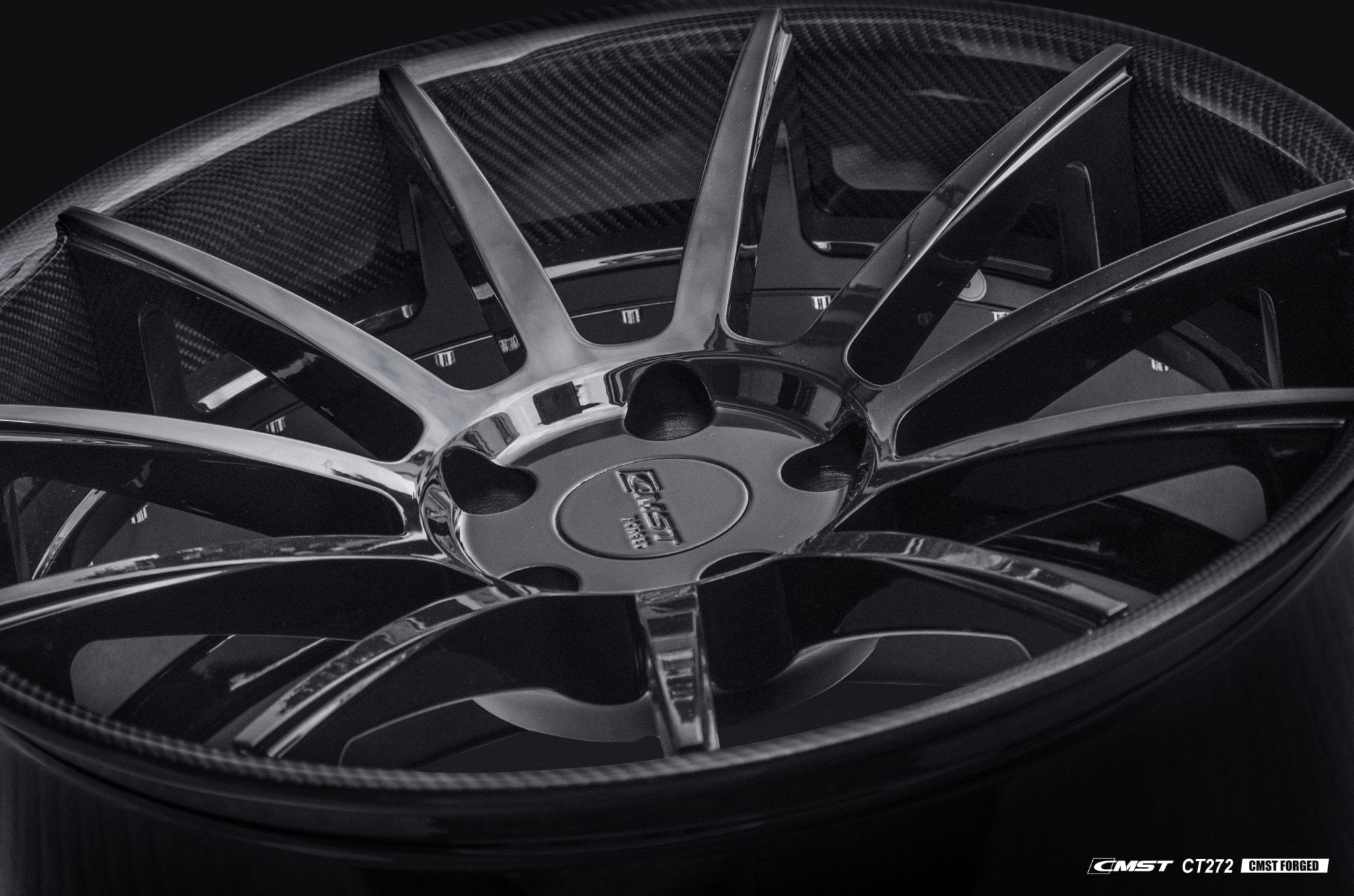 CMST 2-Piece Custom Forged Wheels CT272 Aftermarket Carbon Fiber Part / Bodykit - Robot Bodykits