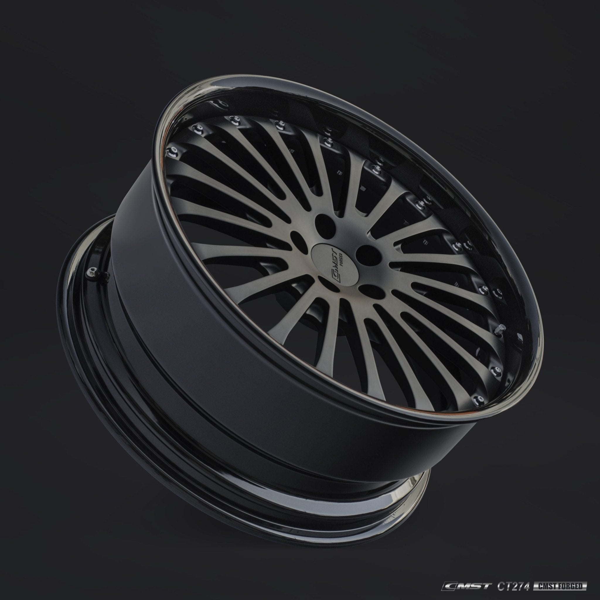 CMST 2-Piece Custom Forged Wheels CT274 Aftermarket Carbon Fiber Part / Bodykit - Robot Bodykits