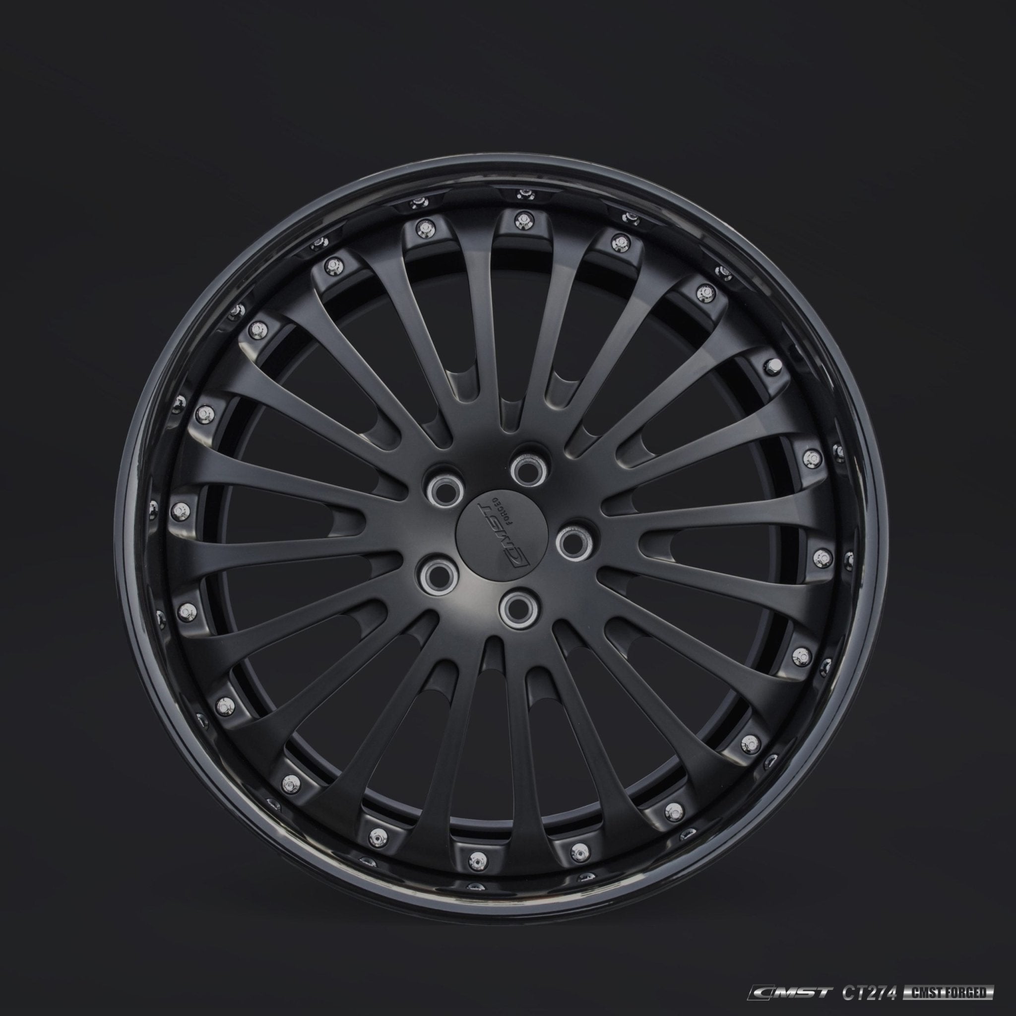 CMST 2-Piece Custom Forged Wheels CT274 Aftermarket Carbon Fiber Part / Bodykit - Robot Bodykits