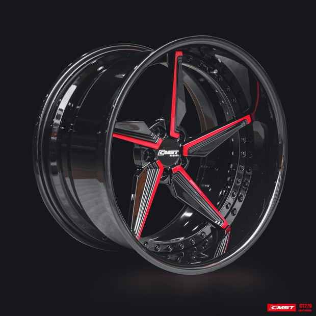 CMST 2-Piece Custom Forged Wheels CT279 Aftermarket Carbon Fiber Part / Bodykit - Robot Bodykits