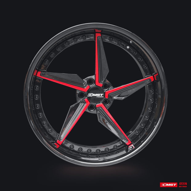 CMST 2-Piece Custom Forged Wheels CT279 Aftermarket Carbon Fiber Part / Bodykit - Robot Bodykits