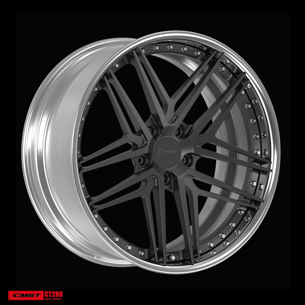 CMST 2-Piece Custom Forged Wheels CT280 Aftermarket Carbon Fiber Part / Bodykit - Robot Bodykits