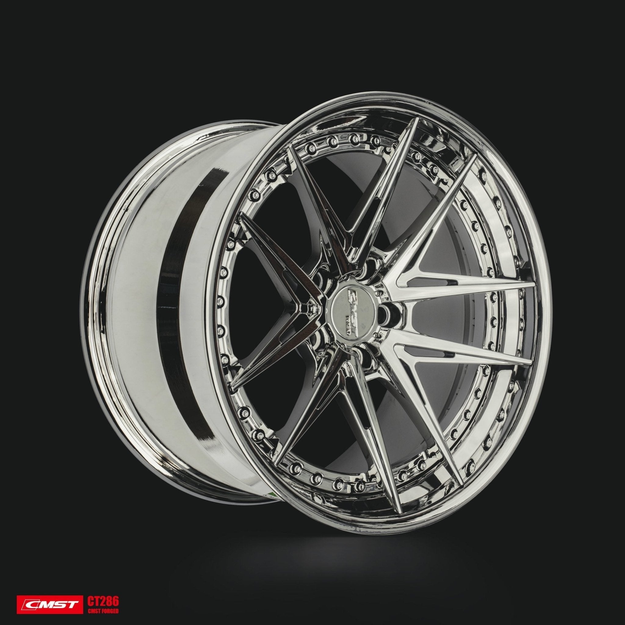 CMST 2-Piece Custom Forged Wheels CT286 Aftermarket Carbon Fiber Part / Bodykit - Robot Bodykits