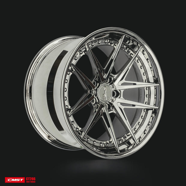 CMST 2-Piece Custom Forged Wheels CT286 Aftermarket Carbon Fiber Part / Bodykit - Robot Bodykits