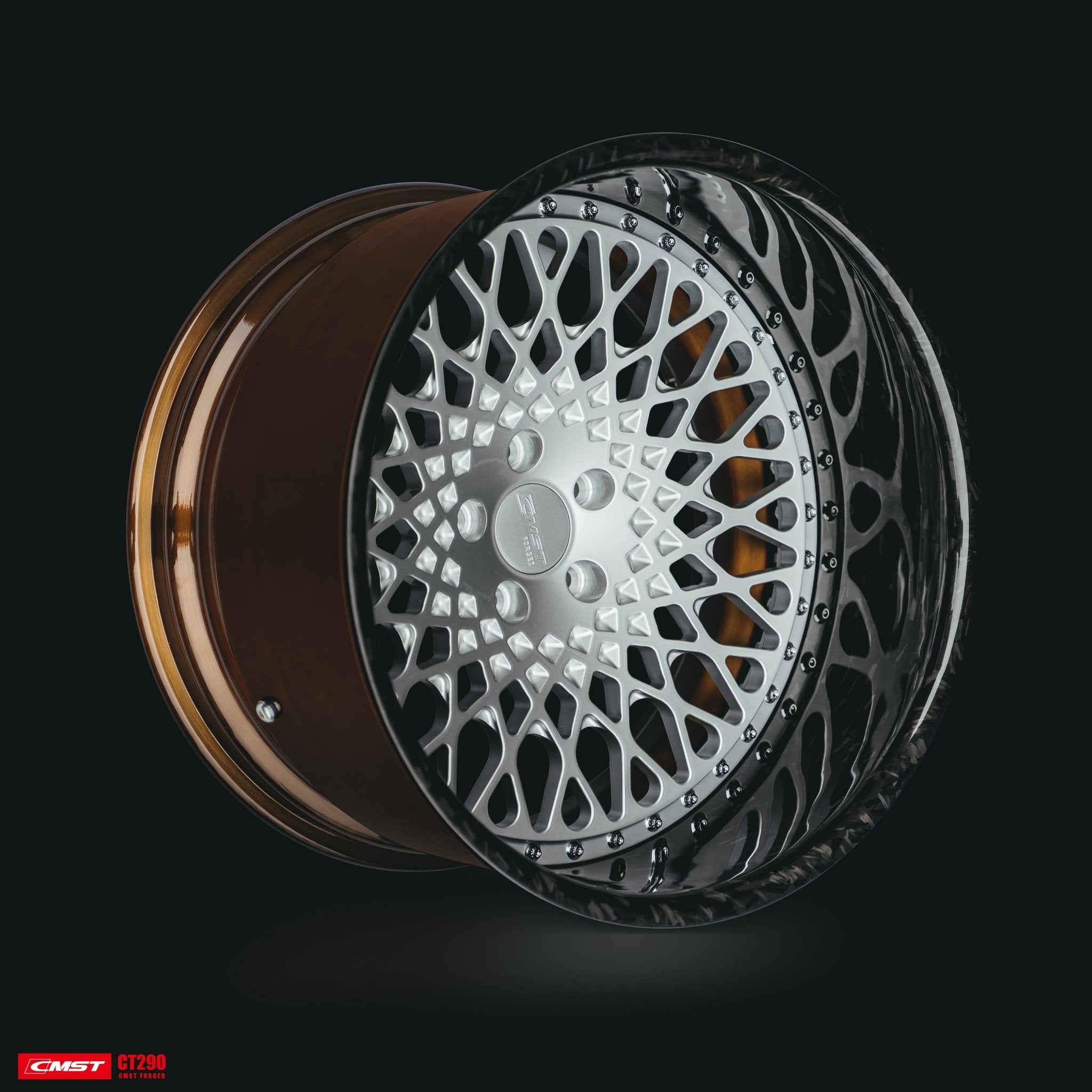 CMST 2-Piece Custom Forged Wheels CT290 Aftermarket Carbon Fiber Part / Bodykit - Robot Bodykits