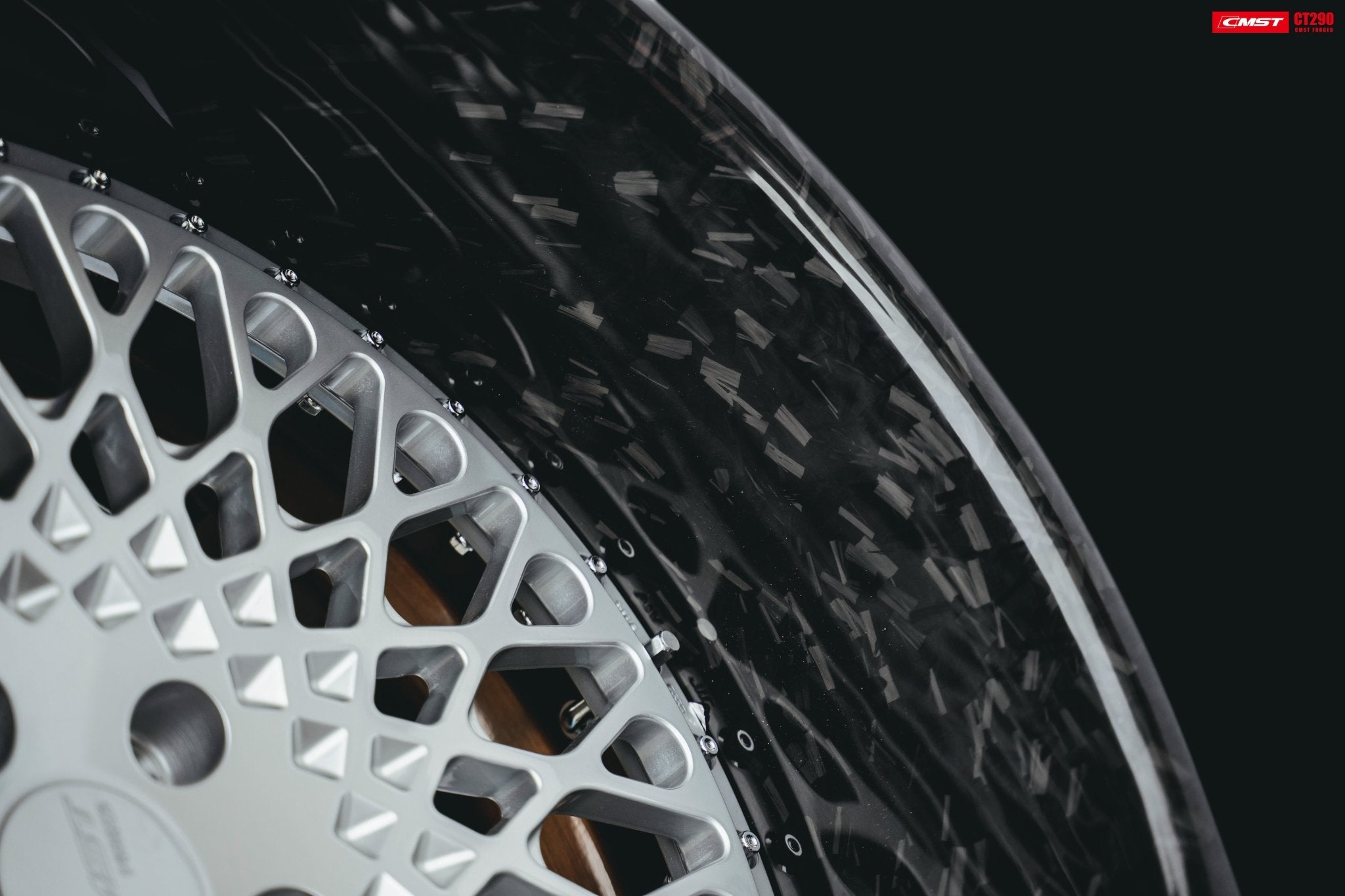 CMST 2-Piece Custom Forged Wheels CT290 Aftermarket Carbon Fiber Part / Bodykit - Robot Bodykits