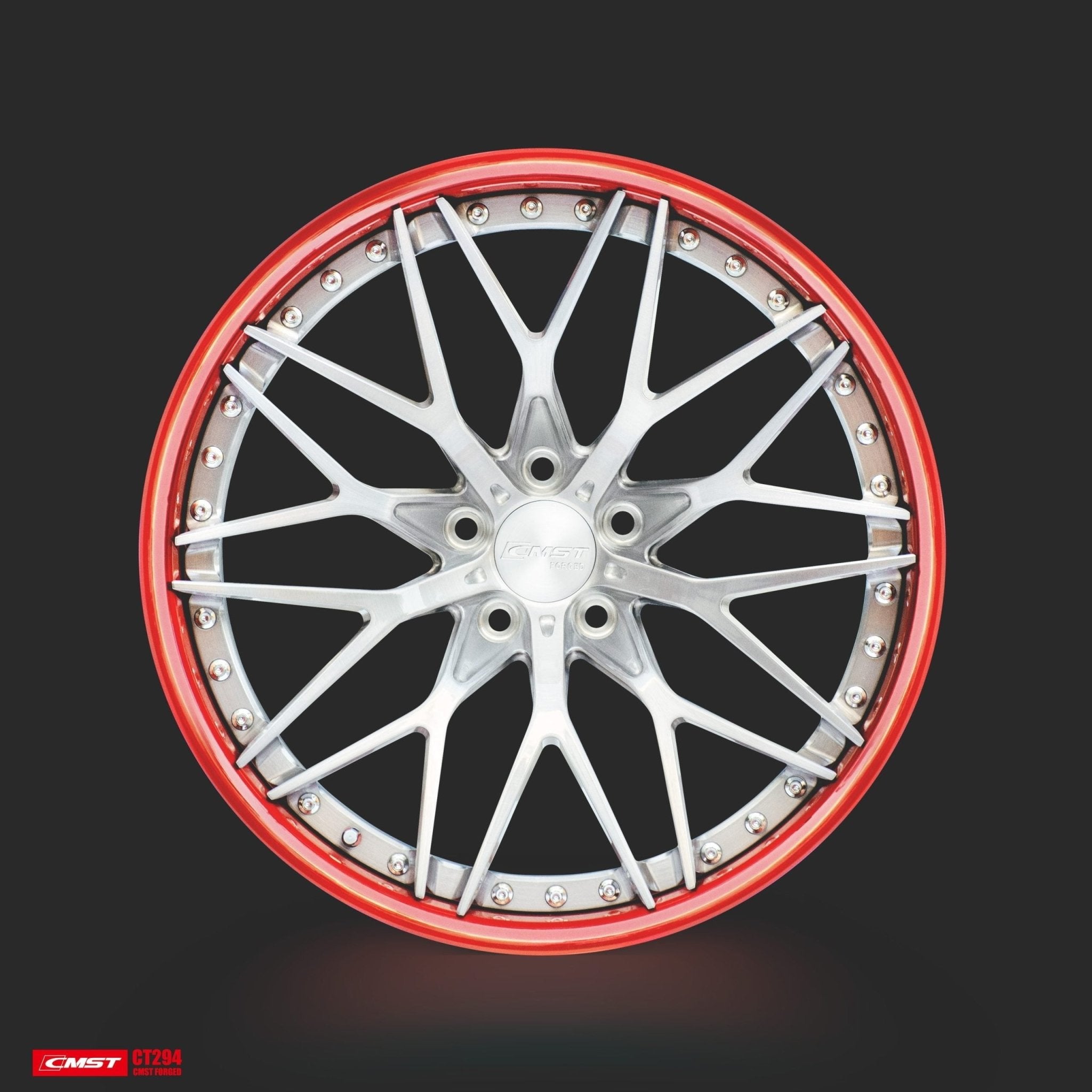 CMST 2-Piece Custom Forged Wheels CT294 Aftermarket Carbon Fiber Part / Bodykit - Robot Bodykits