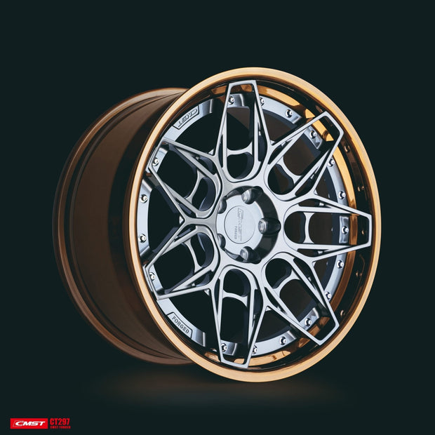 CMST 2-Piece Custom Forged Wheels CT297 Aftermarket Carbon Fiber Part / Bodykit - Robot Bodykits