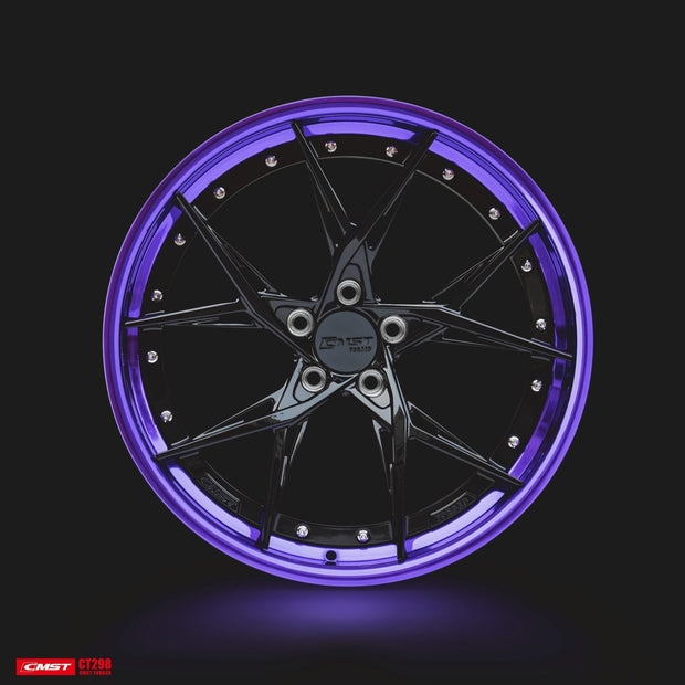 CMST 2-Piece Custom Forged Wheels CT298 Aftermarket Carbon Fiber Part / Bodykit - Robot Bodykits