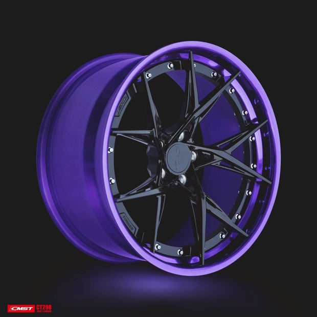 CMST 2-Piece Custom Forged Wheels CT298 Aftermarket Carbon Fiber Part / Bodykit - Robot Bodykits