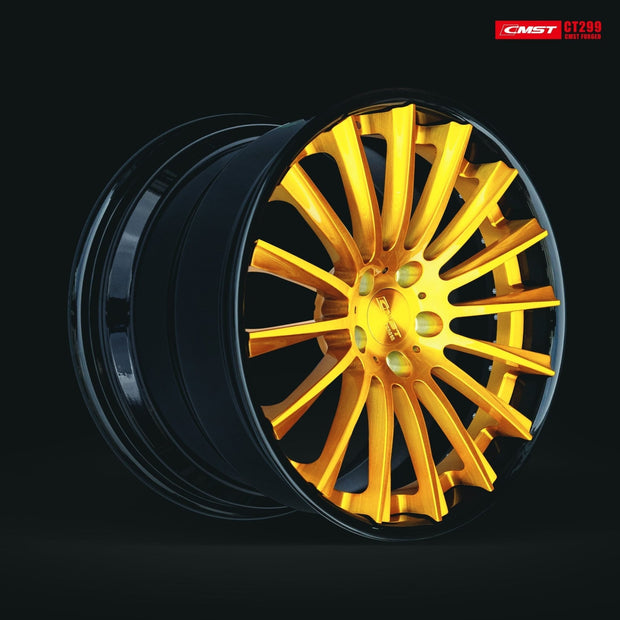 CMST 2-Piece Custom Forged Wheels CT299 Aftermarket Carbon Fiber Part / Bodykit - Robot Bodykits