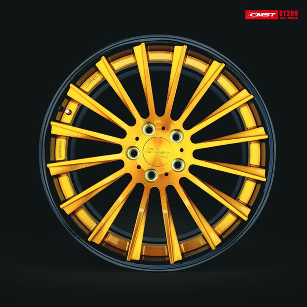 CMST 2-Piece Custom Forged Wheels CT299 Aftermarket Carbon Fiber Part / Bodykit - Robot Bodykits