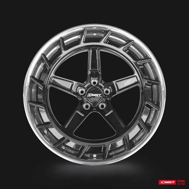 CMST 2-Piece Custom Forged Wheels CT302 Aftermarket Carbon Fiber Part / Bodykit - Robot Bodykits