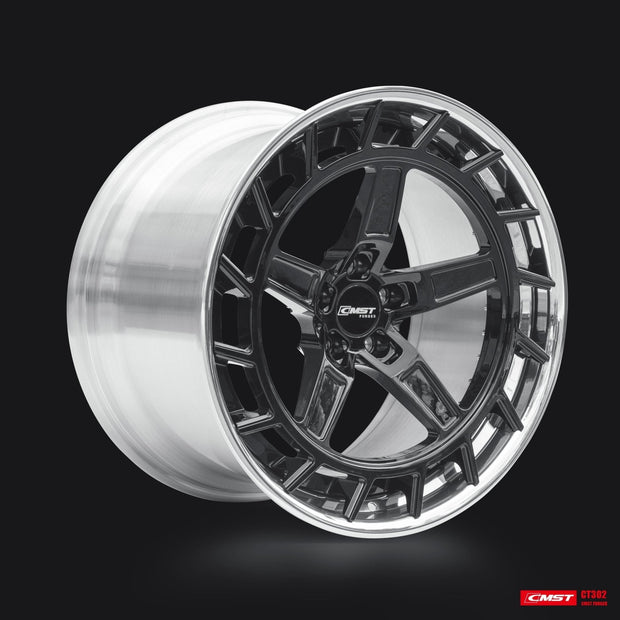 CMST 2-Piece Custom Forged Wheels CT302 Aftermarket Carbon Fiber Part / Bodykit - Robot Bodykits