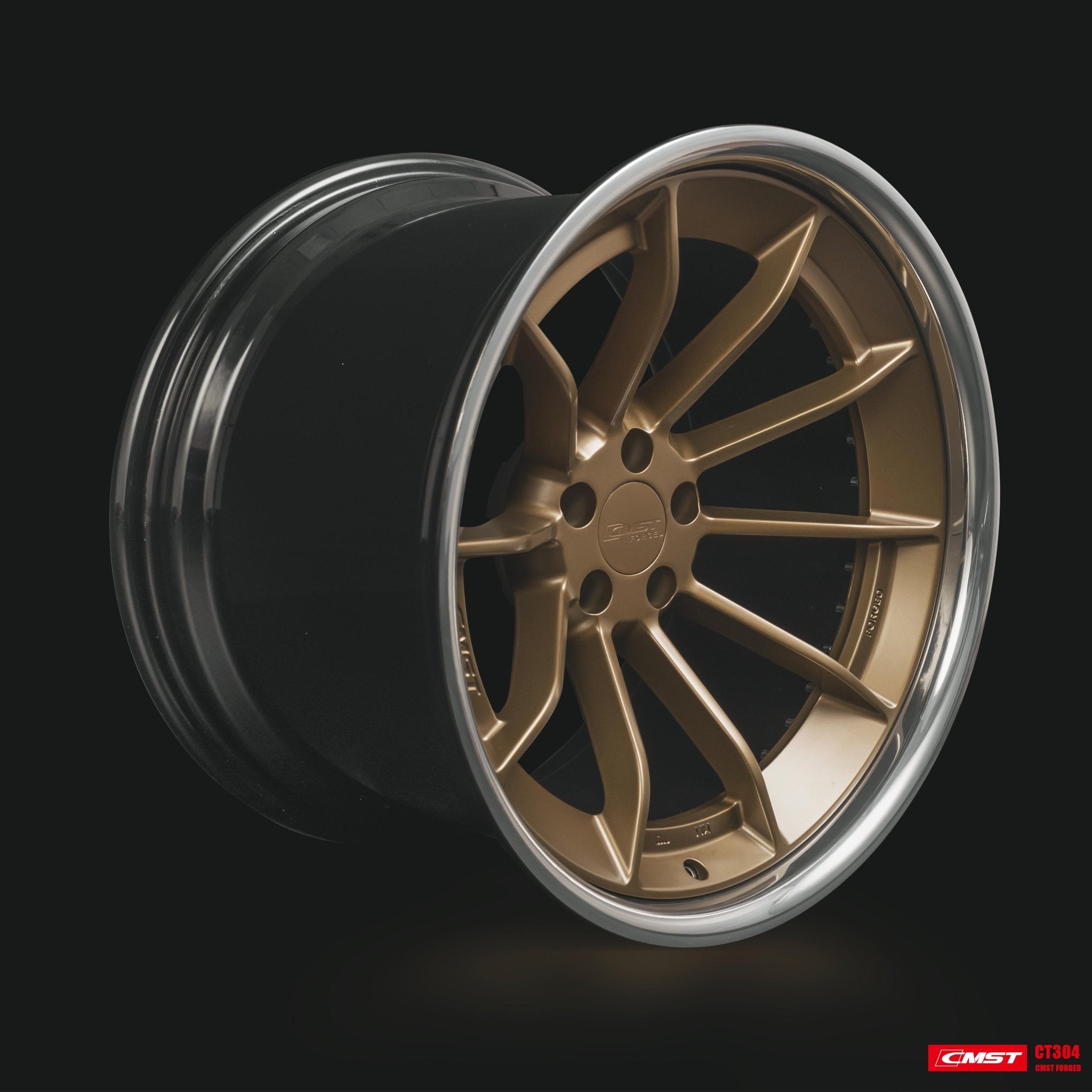CMST 2-Piece Custom Forged Wheels CT304 Aftermarket Carbon Fiber Part / Bodykit - Robot Bodykits