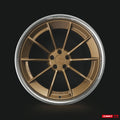 CMST 2-Piece Custom Forged Wheels CT304 Aftermarket Carbon Fiber Part / Bodykit - Robot Bodykits