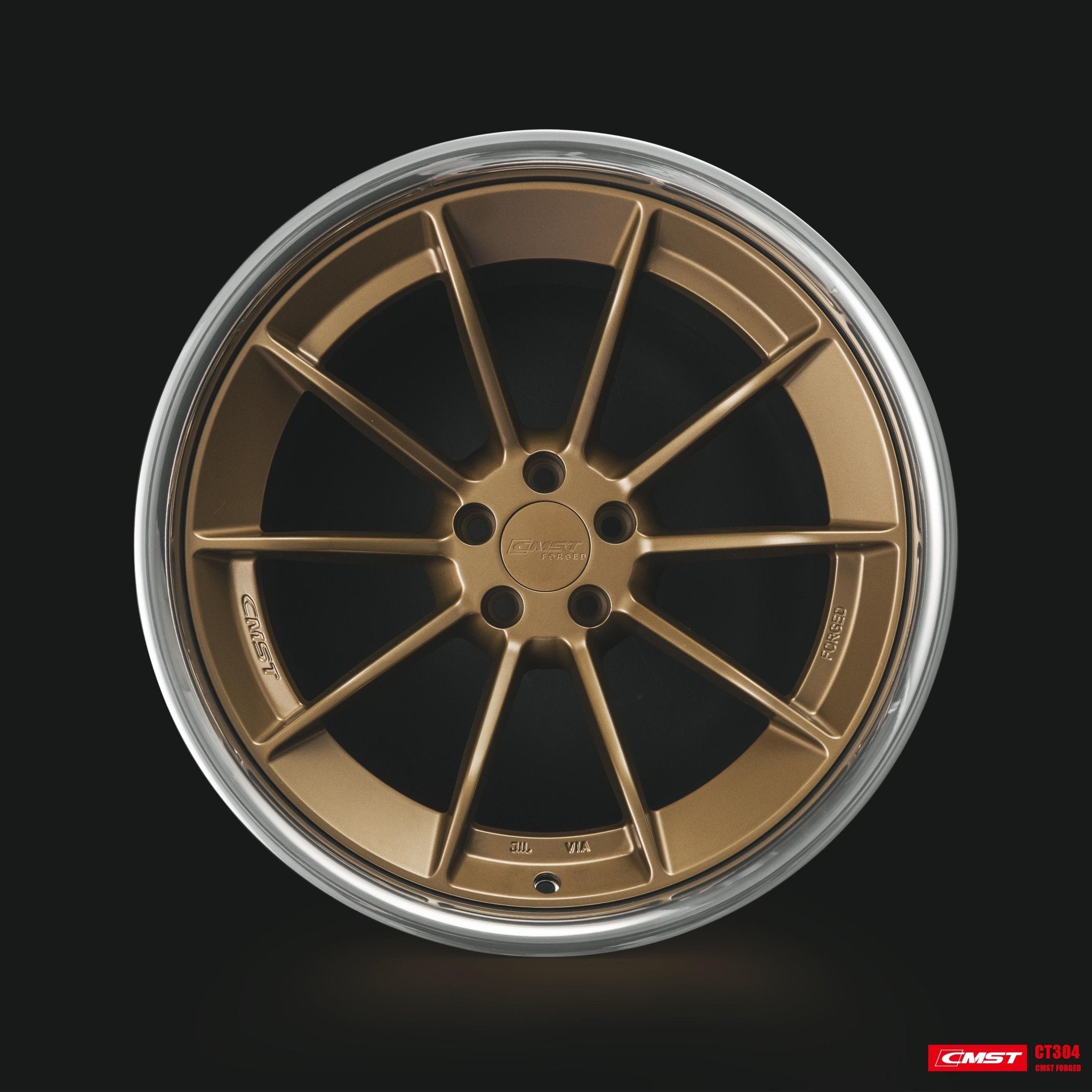 CMST 2-Piece Custom Forged Wheels CT304 Aftermarket Carbon Fiber Part / Bodykit - Robot Bodykits