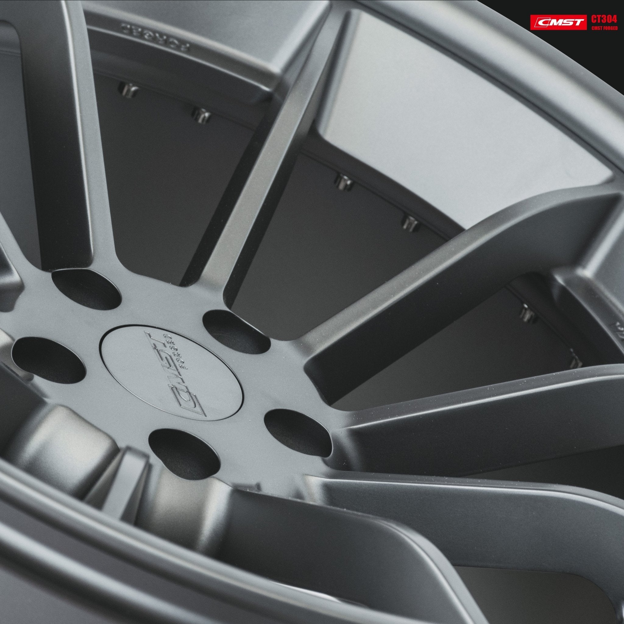 CMST 2-Piece Custom Forged Wheels CT304 Aftermarket Carbon Fiber Part / Bodykit - Robot Bodykits