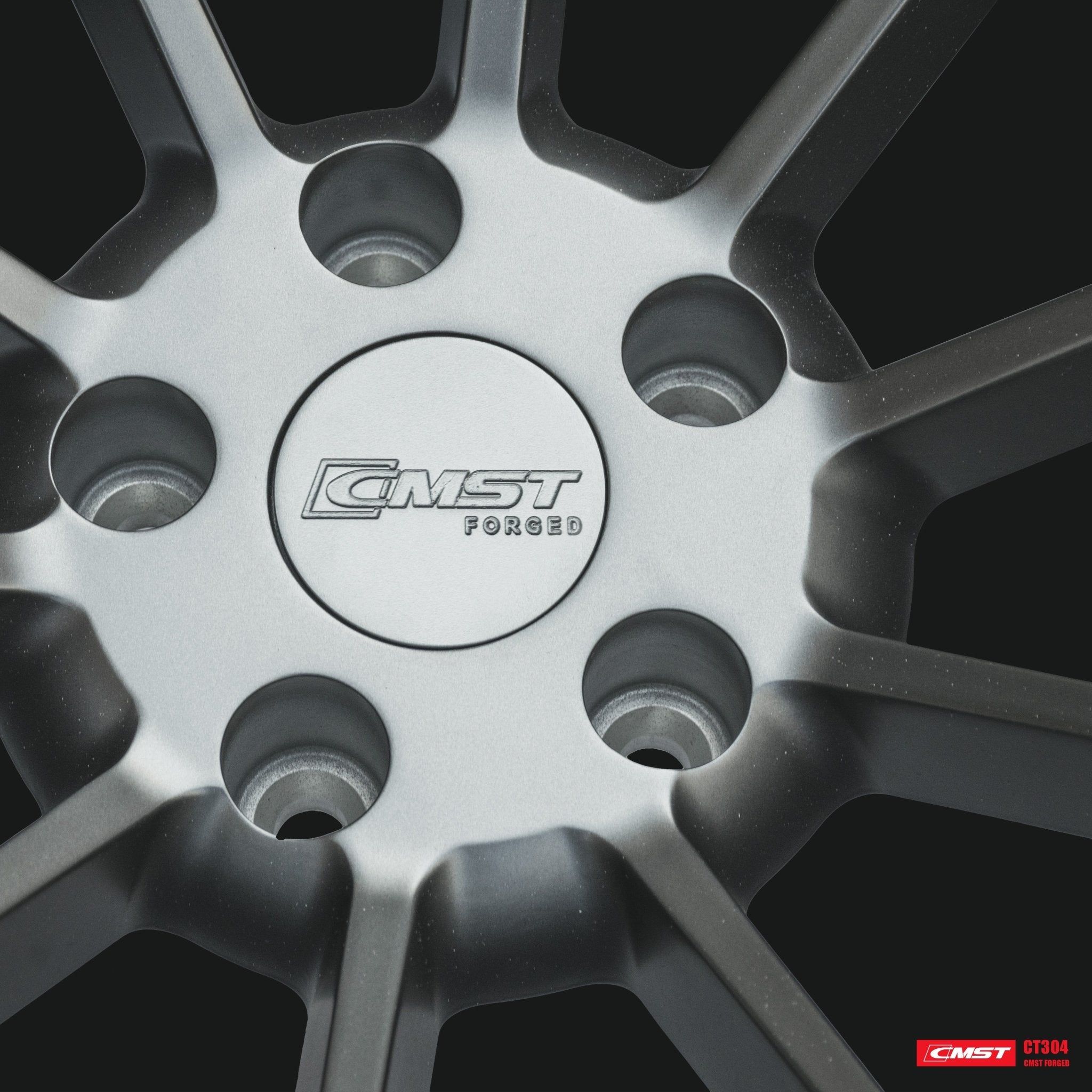 CMST 2-Piece Custom Forged Wheels CT304 Aftermarket Carbon Fiber Part / Bodykit - Robot Bodykits