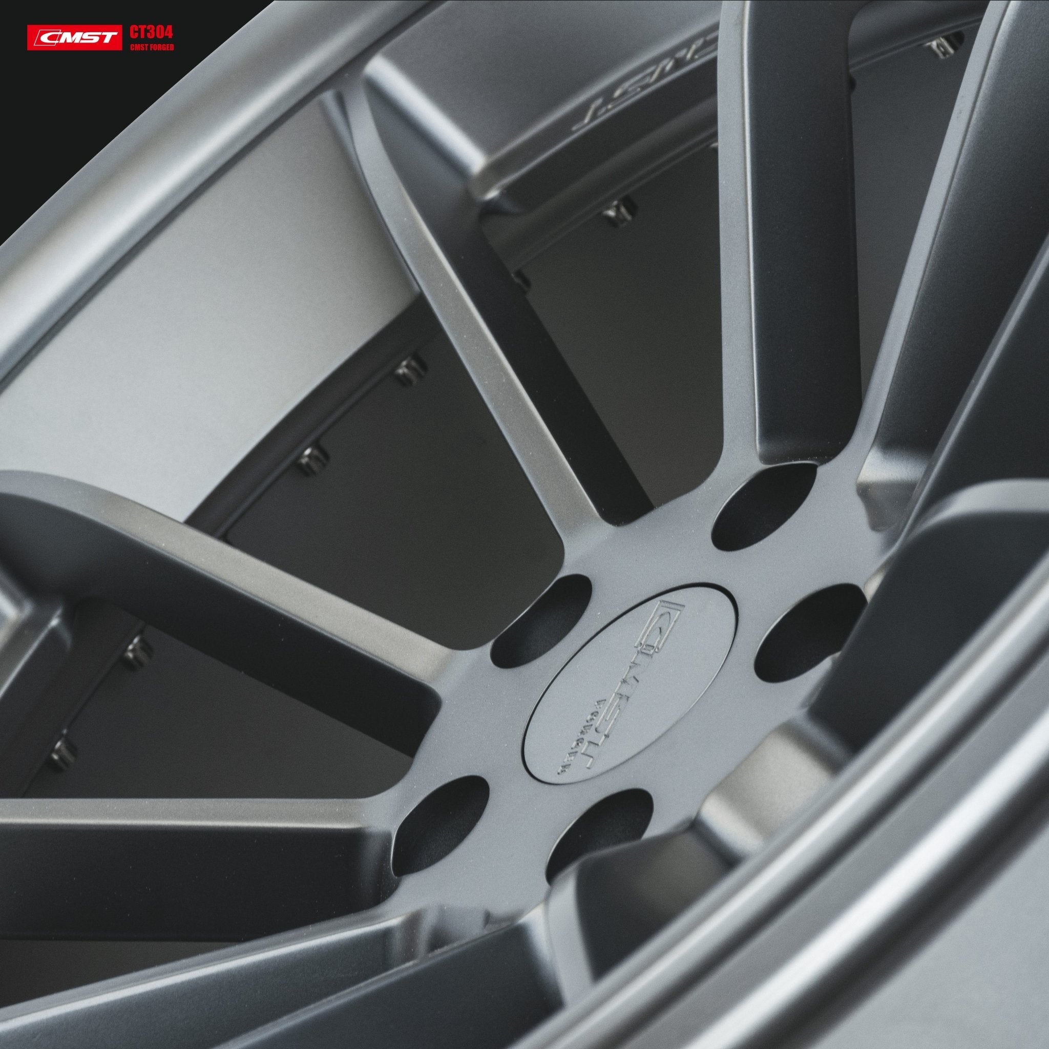 CMST 2-Piece Custom Forged Wheels CT304 Aftermarket Carbon Fiber Part / Bodykit - Robot Bodykits