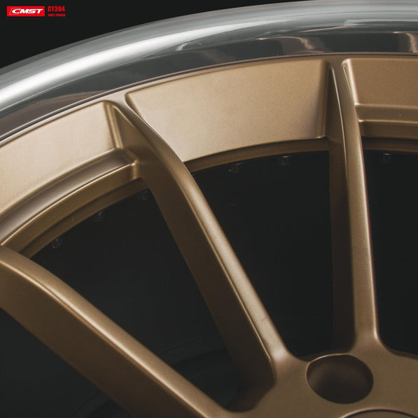 CMST 2-Piece Custom Forged Wheels CT304 Aftermarket Carbon Fiber Part / Bodykit - Robot Bodykits