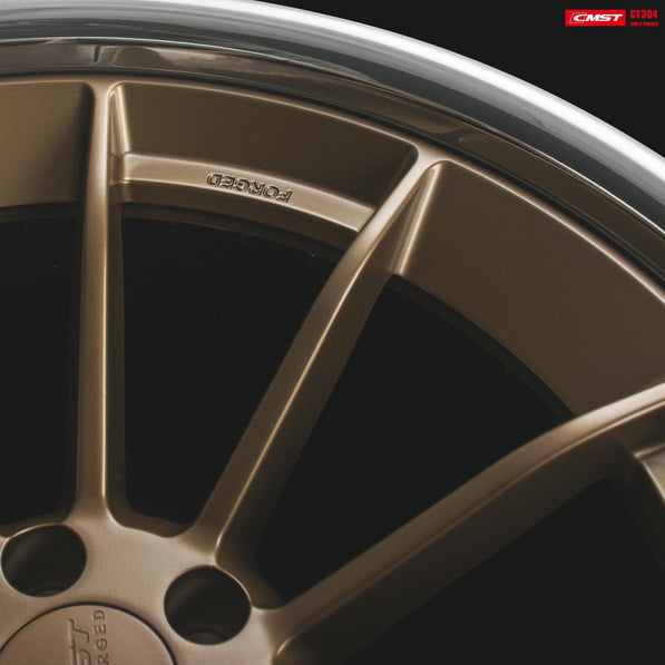 CMST 2-Piece Custom Forged Wheels CT304 Aftermarket Carbon Fiber Part / Bodykit - Robot Bodykits