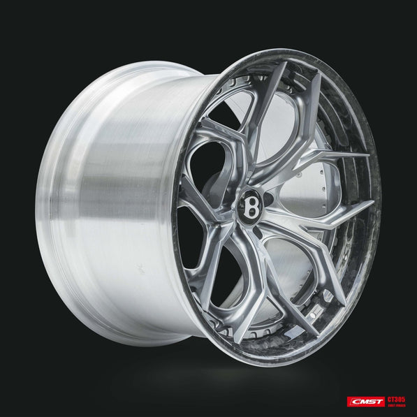 CMST 2-Piece Custom Forged Wheels CT305 Aftermarket Carbon Fiber Part / Bodykit - Robot Bodykits