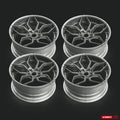 CMST 2-Piece Custom Forged Wheels CT307 Aftermarket Carbon Fiber Part / Bodykit - Robot Bodykits