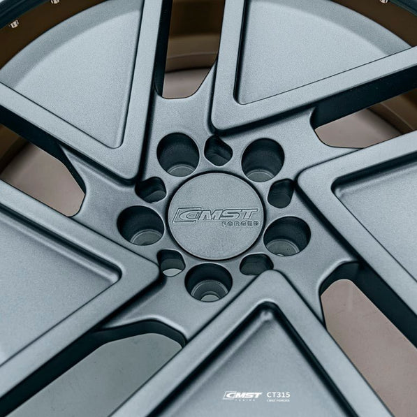 CMST 2 - Piece Custom Forged Wheels CT315 Aftermarket Carbon Fiber Part / Bodykit - Robot Bodykits
