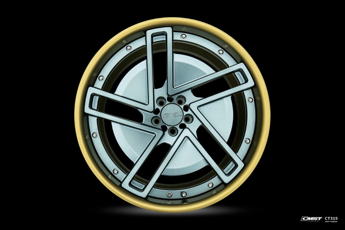 CMST 2 - Piece Custom Forged Wheels CT315 Aftermarket Carbon Fiber Part / Bodykit - Robot Bodykits