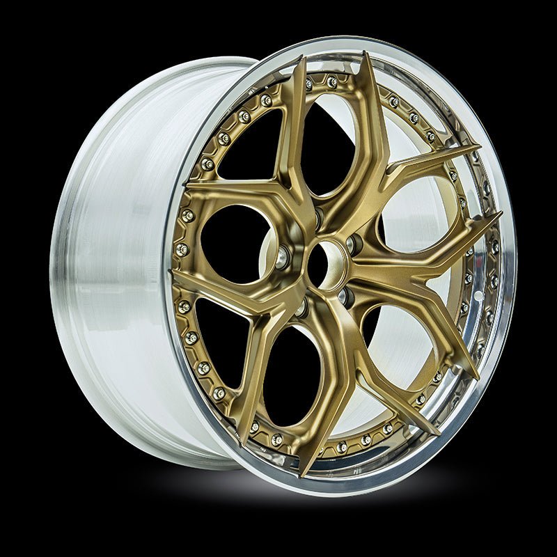 CMST 2 - Piece Custom Forged Wheels CT316 Aftermarket Carbon Fiber Part / Bodykit - Robot Bodykits