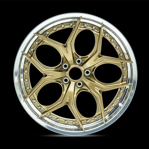 CMST 2 - Piece Custom Forged Wheels CT316 Aftermarket Carbon Fiber Part / Bodykit - Robot Bodykits