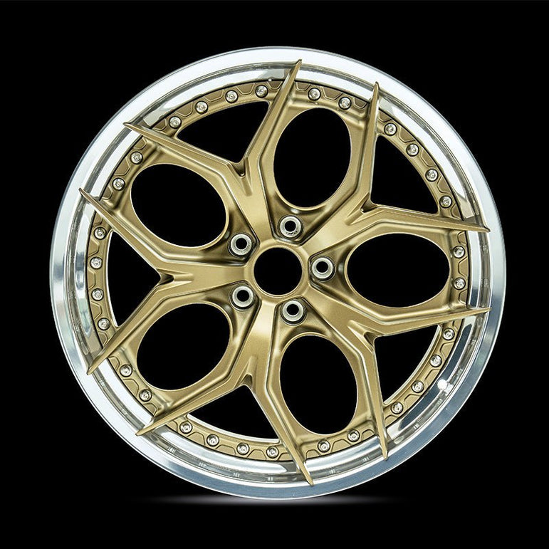 CMST 2 - Piece Custom Forged Wheels CT316 Aftermarket Carbon Fiber Part / Bodykit - Robot Bodykits