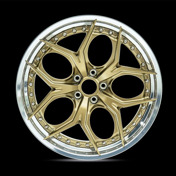 CMST 2 - Piece Custom Forged Wheels CT316 Aftermarket Carbon Fiber Part / Bodykit - Robot Bodykits