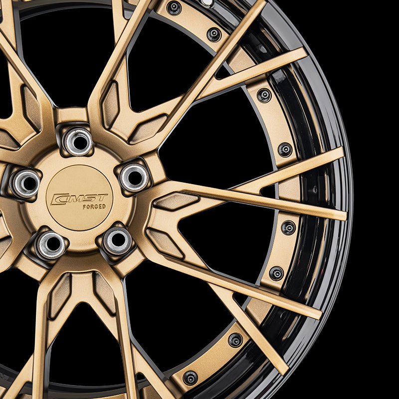 CMST 2 - Piece Custom Forged Wheels CT318 Aftermarket Carbon Fiber Part / Bodykit - Robot Bodykits